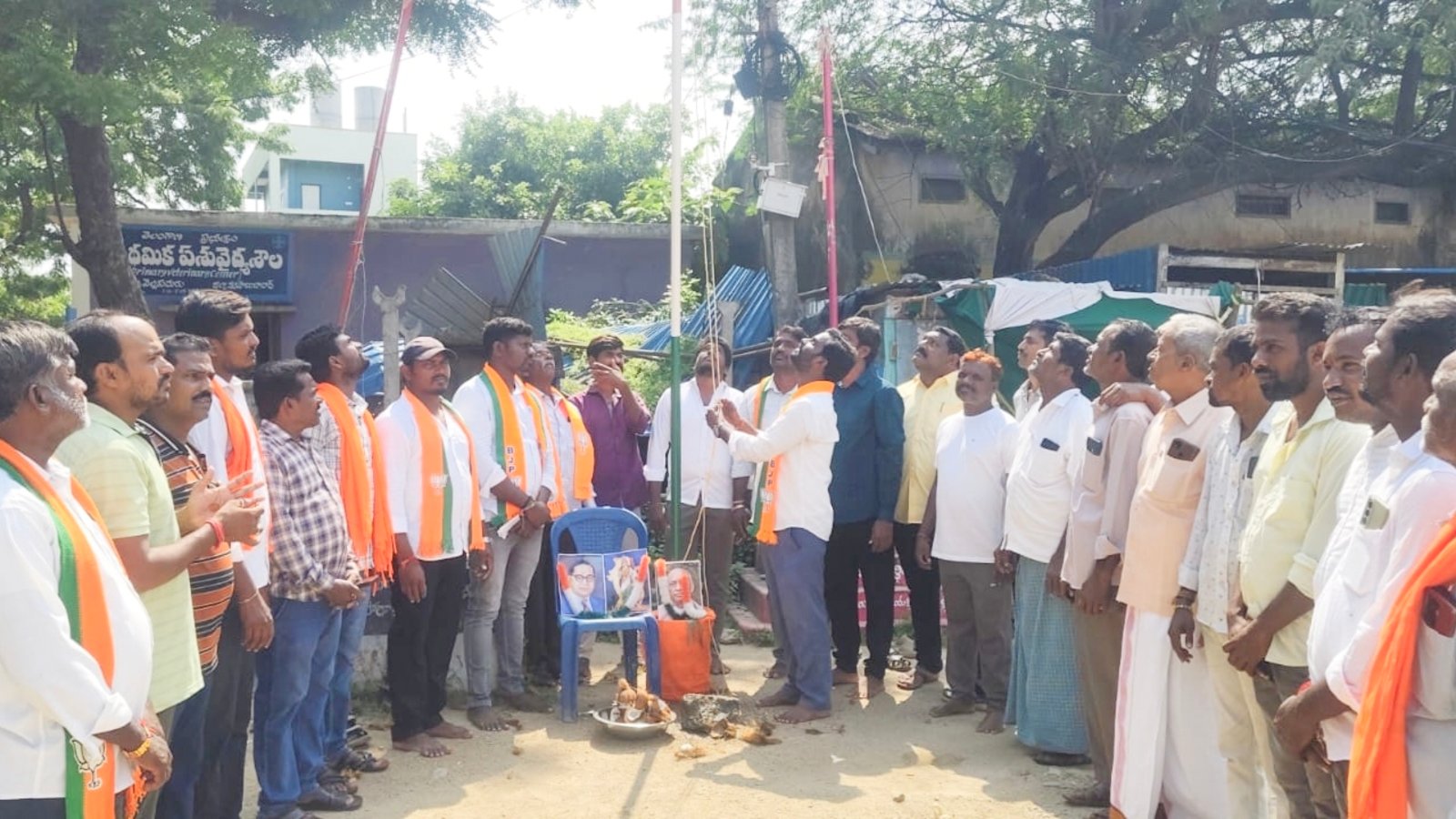 నెల్లికుదురులో బిజెపి ఆధ్వర్యాన విమోచన దినోత్సవం..