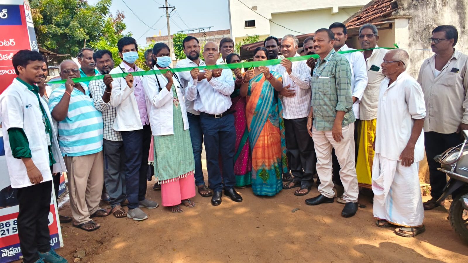 గ్రామ ప్రజల ఆరోగ్యం కోసమే హెల్త్ క్యాంప్..