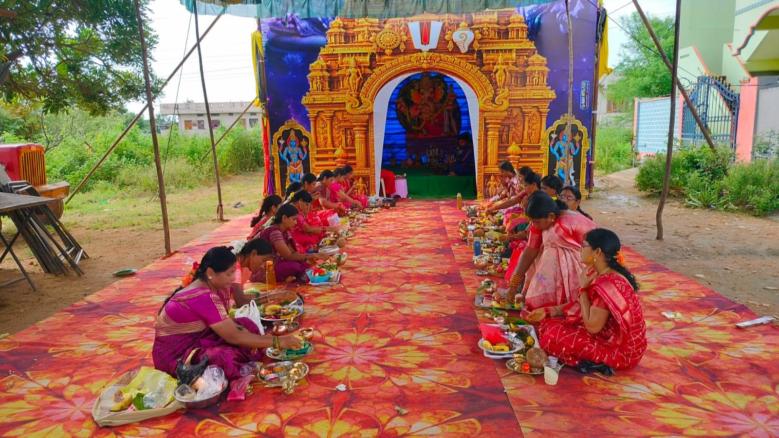 శ్రీ వెంకటేశ్వర కాలనీలో ఘనంగా కుంకుమార్చన