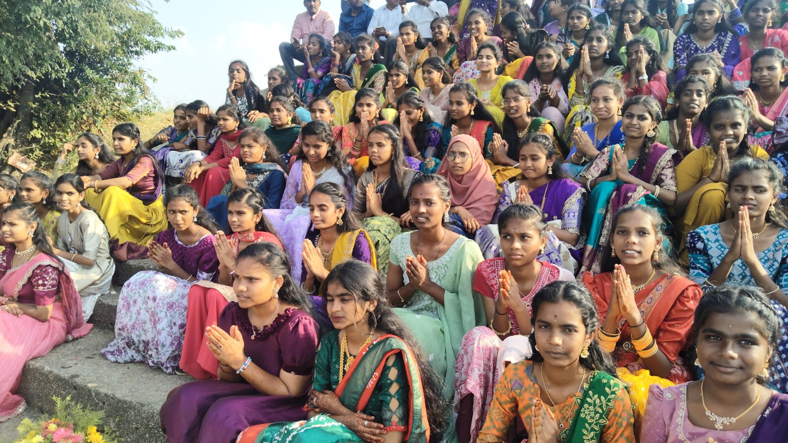 జిన్నారం ప్రభుత్వ జూనియర్ కళాశాలలో ఘనంగా బతుకమ్మ సంబరాలు