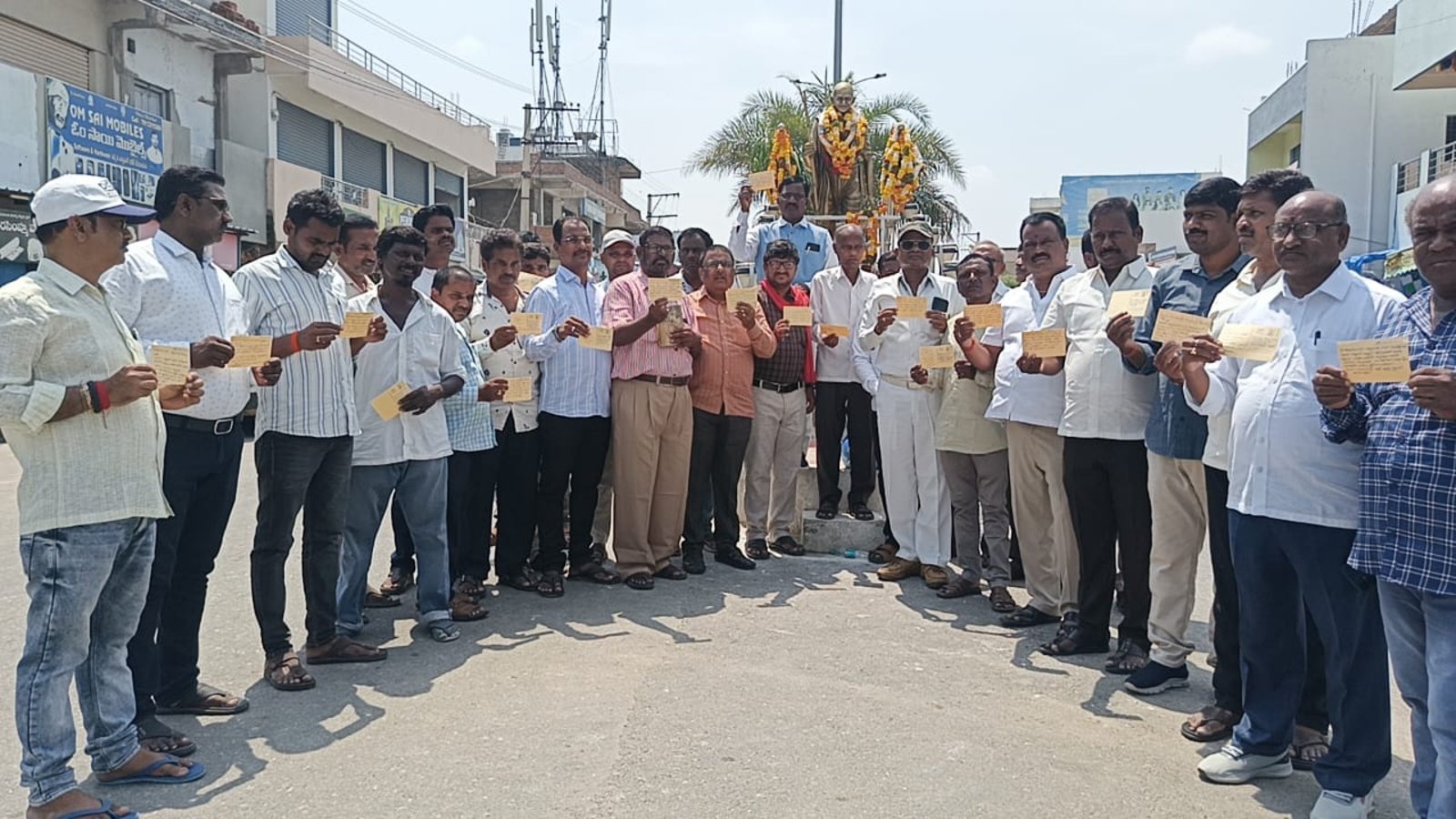 జర్నలిస్టుల ఆరోగ్య భద్రత కోసం పోస్టుకార్డు ఉద్యమం