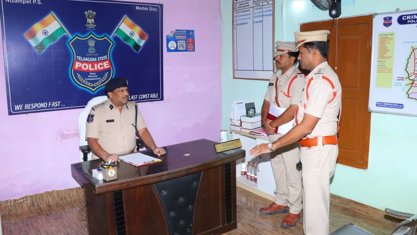 పెండింగ్ కేసులు త్వరగా పరిష్కరించాలి: మెదక్ ఎస్పీ