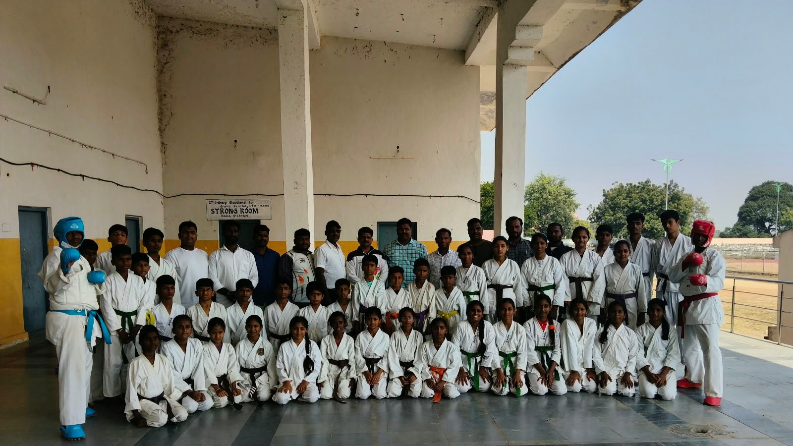 రామాయంపేట క్రీడాకారులు జిల్లా స్థాయి కరాటే పోటీలకు ఎంపిక