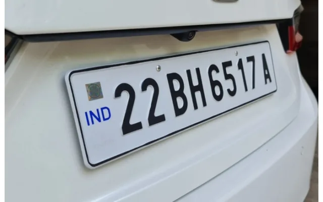 bh-number-plate