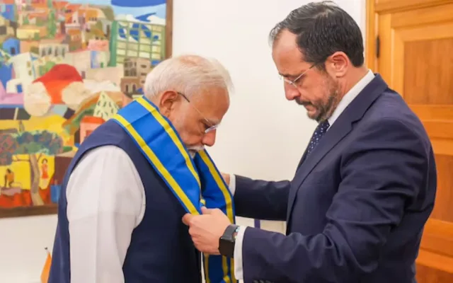 PM-Modi-honored-with-Cyprus-Highest-Award